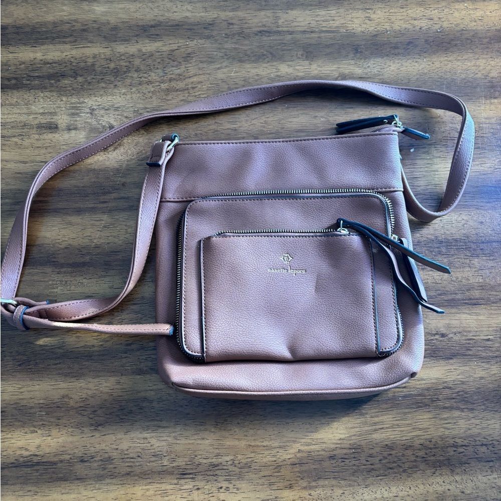 Brown Crossbody Bag by Nanette Lepore
